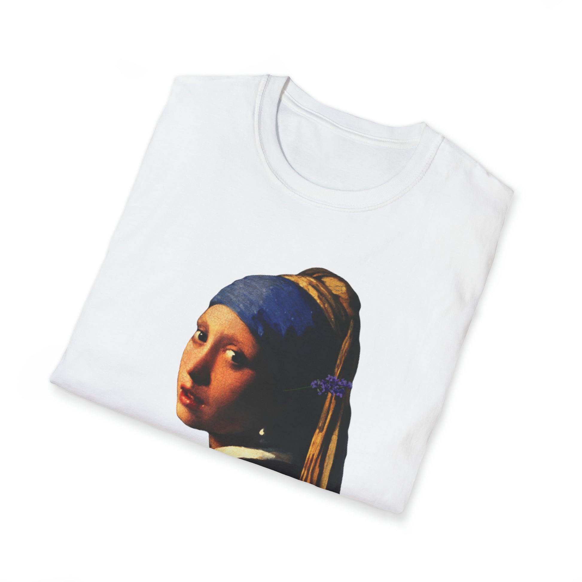 Tricou Unisex - Print - Fată cu cercel de perlă - Vermeer