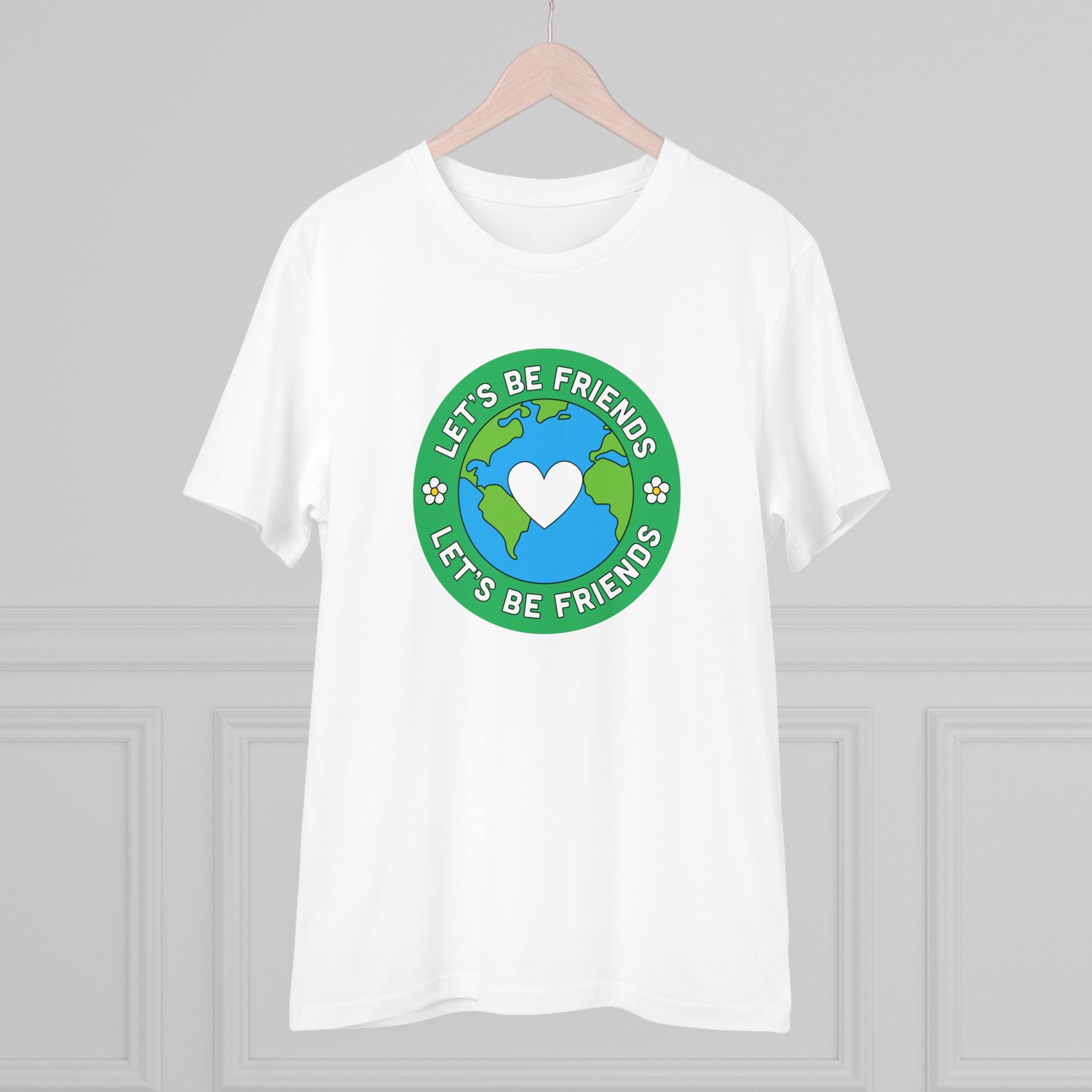 Tricou Organic Eco-Friendly Unisex - Let's Be Friends