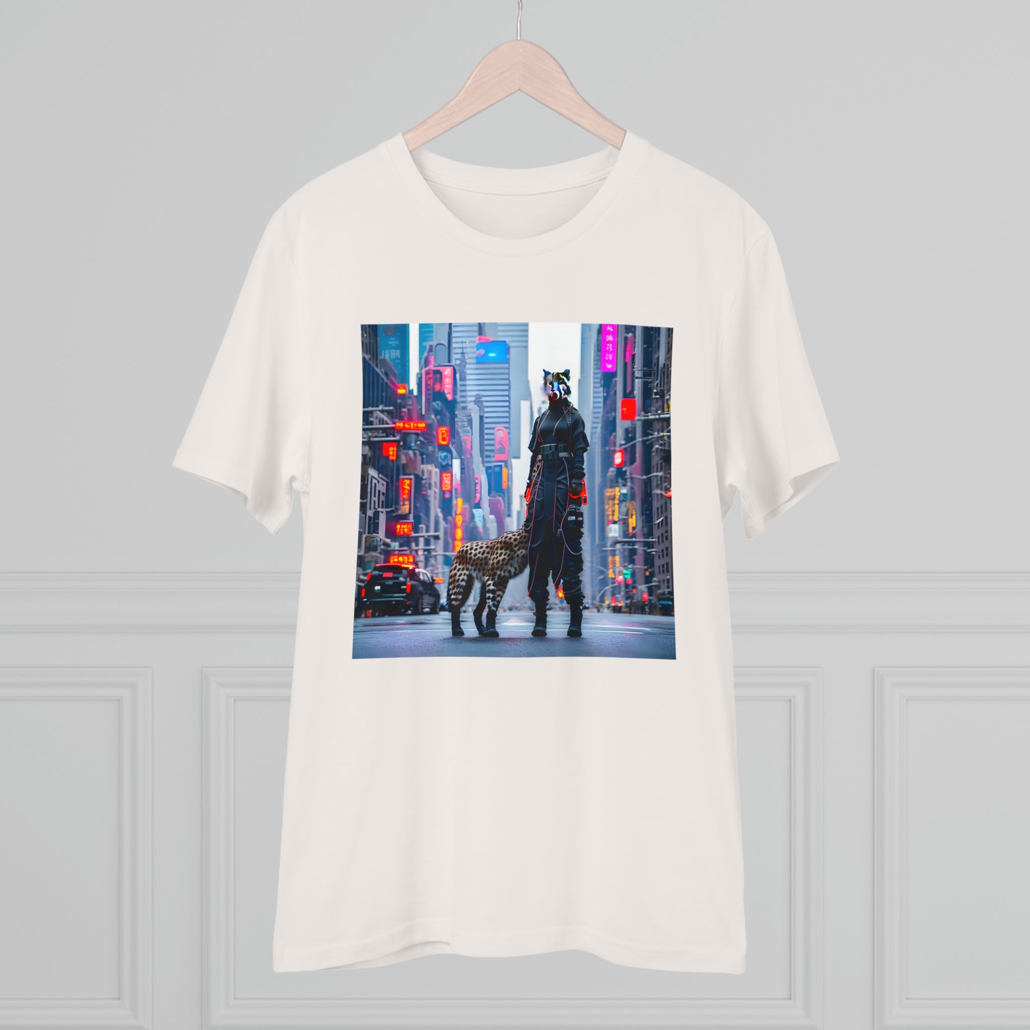 Tricou Organic Eco-Friendly Unisex - Apocalypse of the Future AI Print