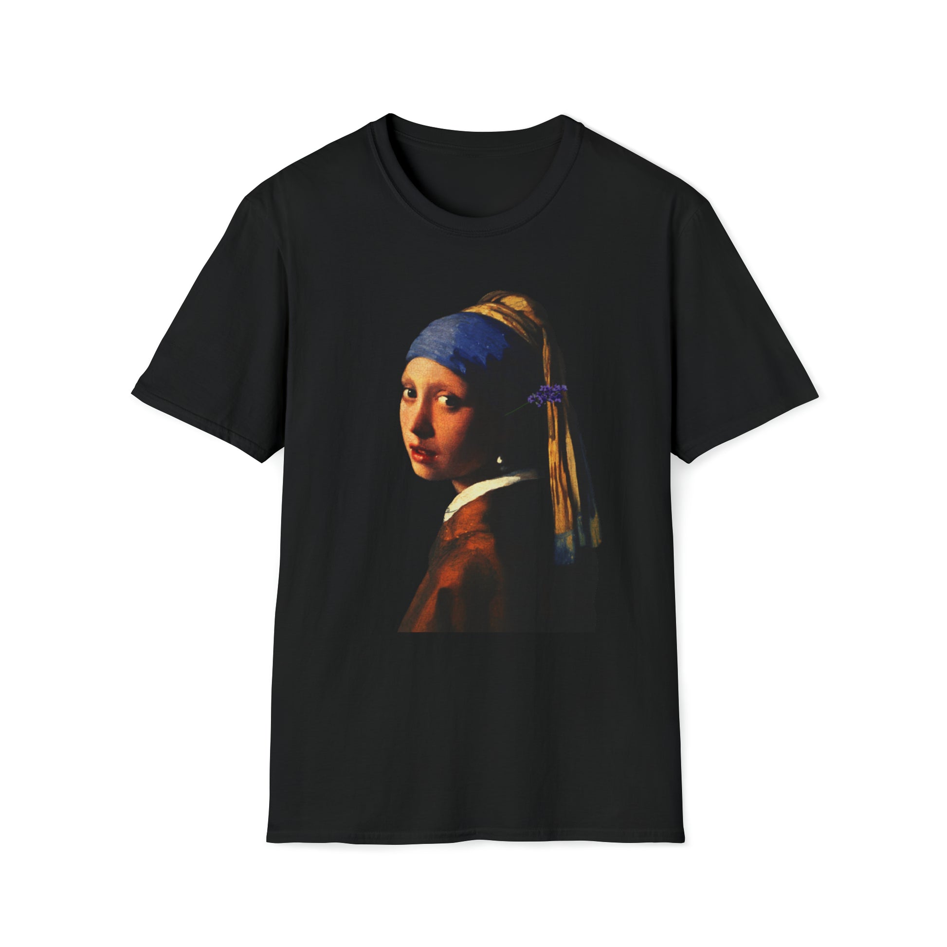 Tricou Unisex - Print - Fată cu cercel de perlă - Vermeer