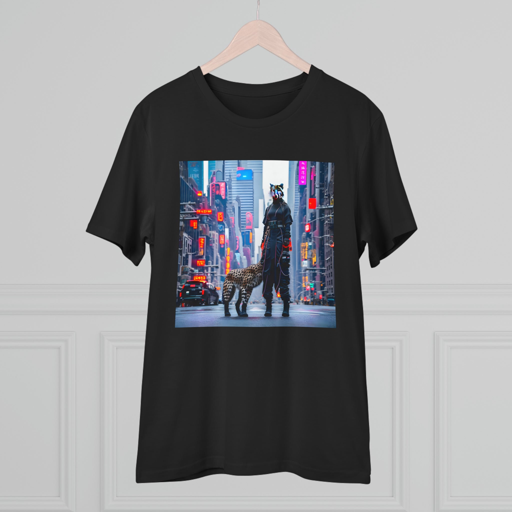 Tricou Organic Eco-Friendly Unisex - Apocalypse of the Future AI Print