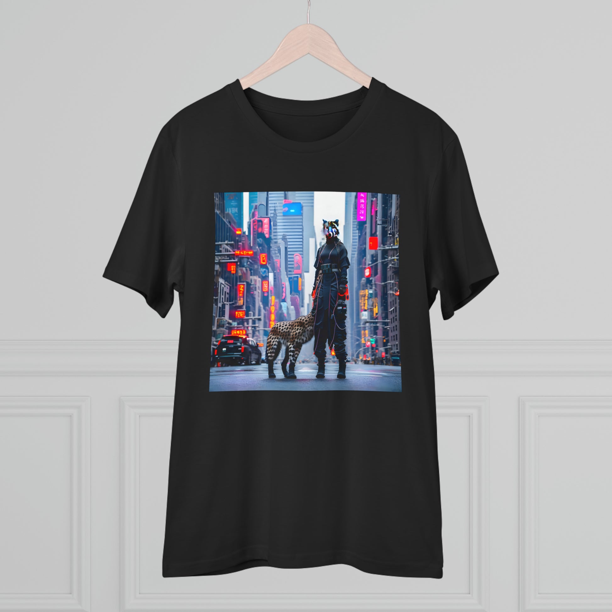 Tricou Organic Eco-Friendly Unisex - Apocalypse of the Future AI Print