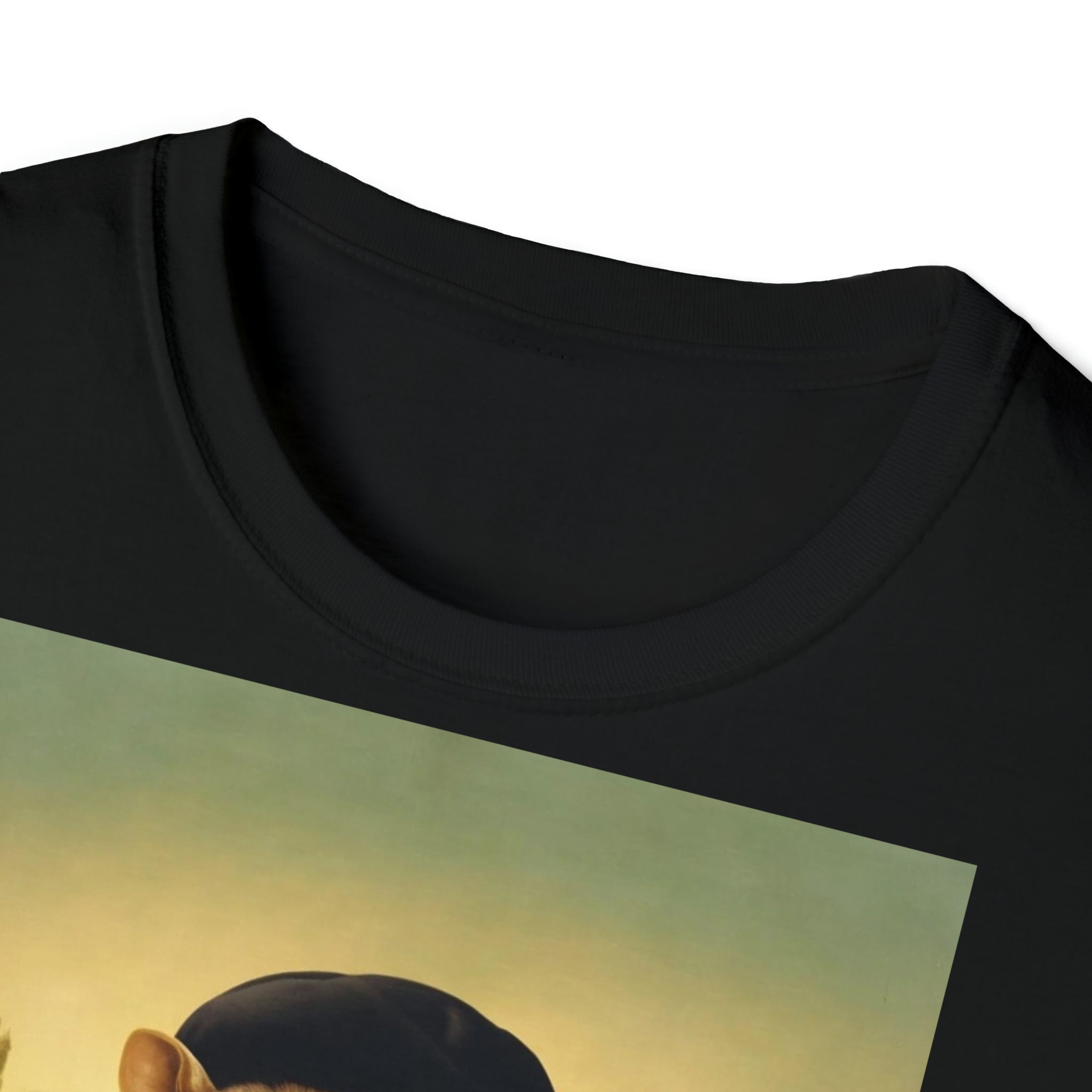 Tricou Unisex - Print - Mona Lisa Capybara