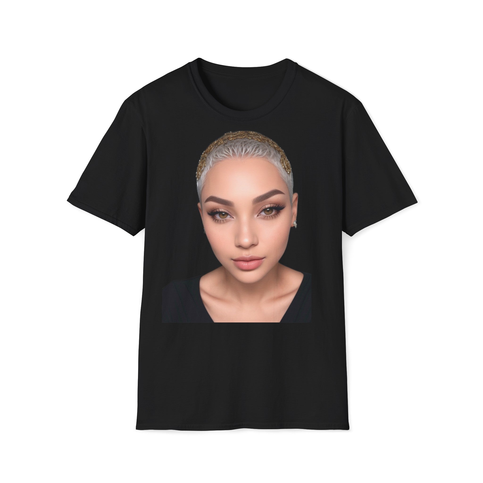 Tricou Unisex - Print - Bald Girl Diamond