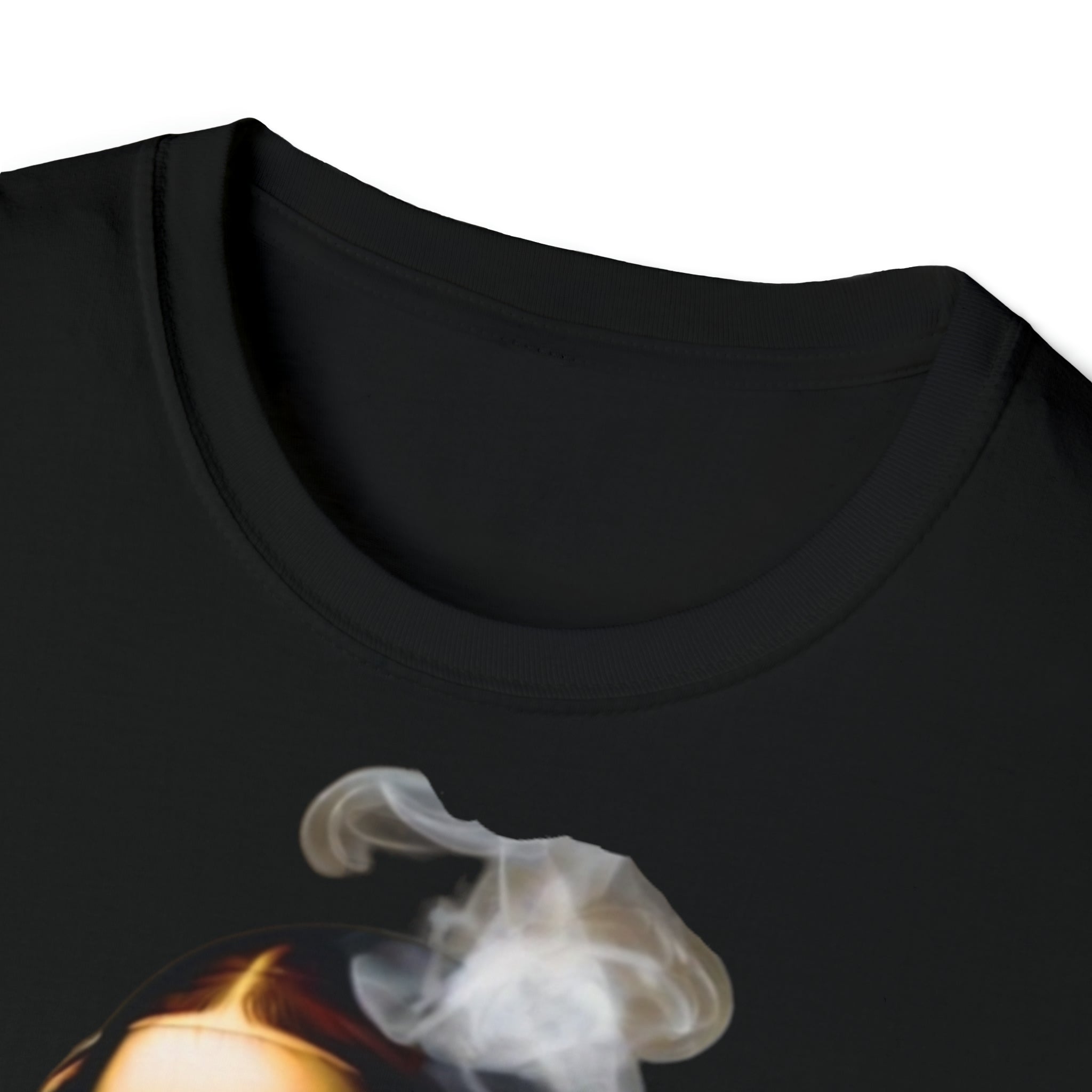 Tricou Unisex - Print - Mona Lisa Smoking - Trabuc